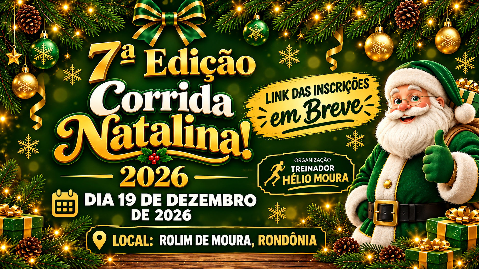 Capa do evento 7ª Corrida Natalina