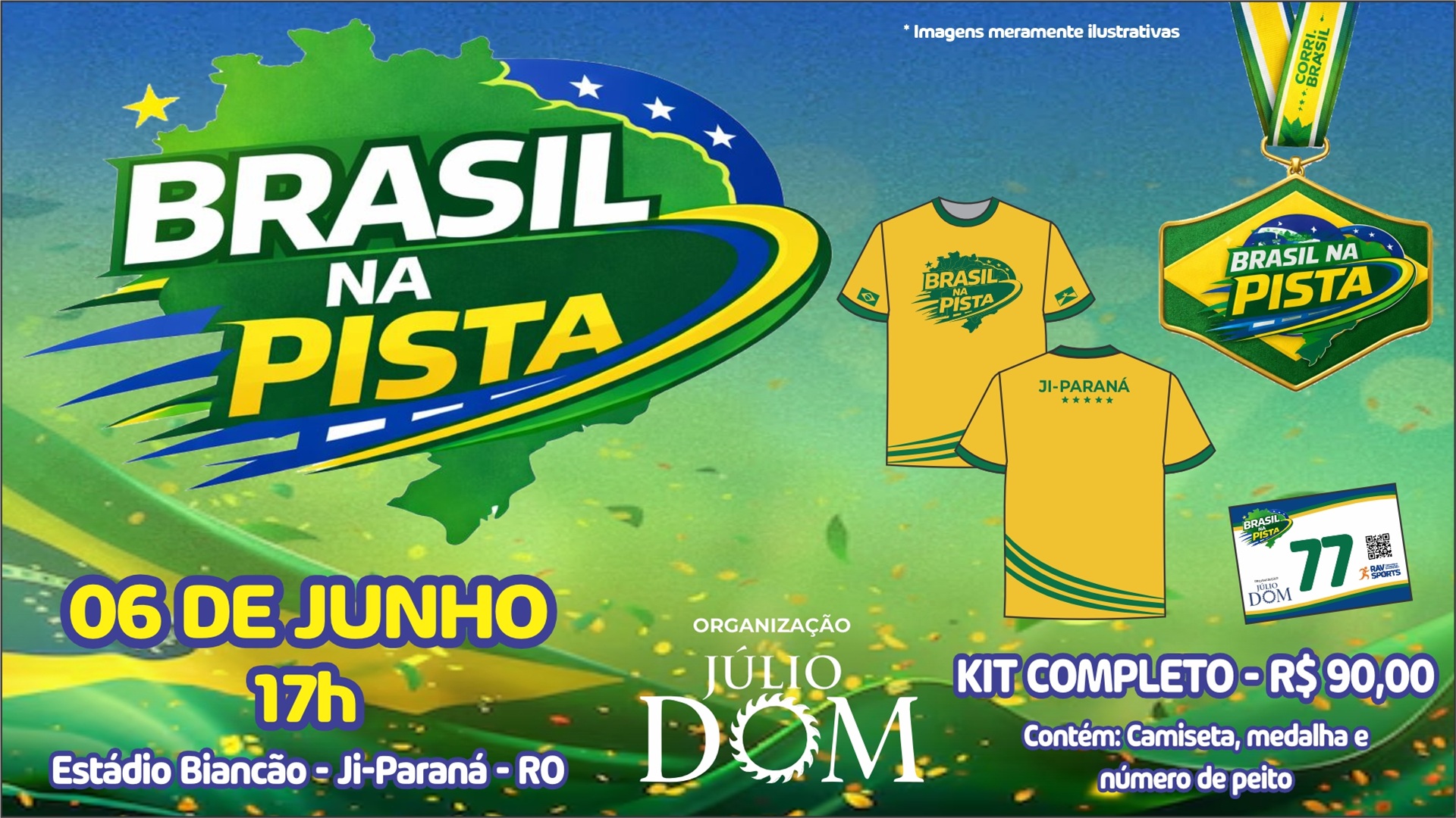 Capa do evento CORRIDA BRASIL NA PISTA