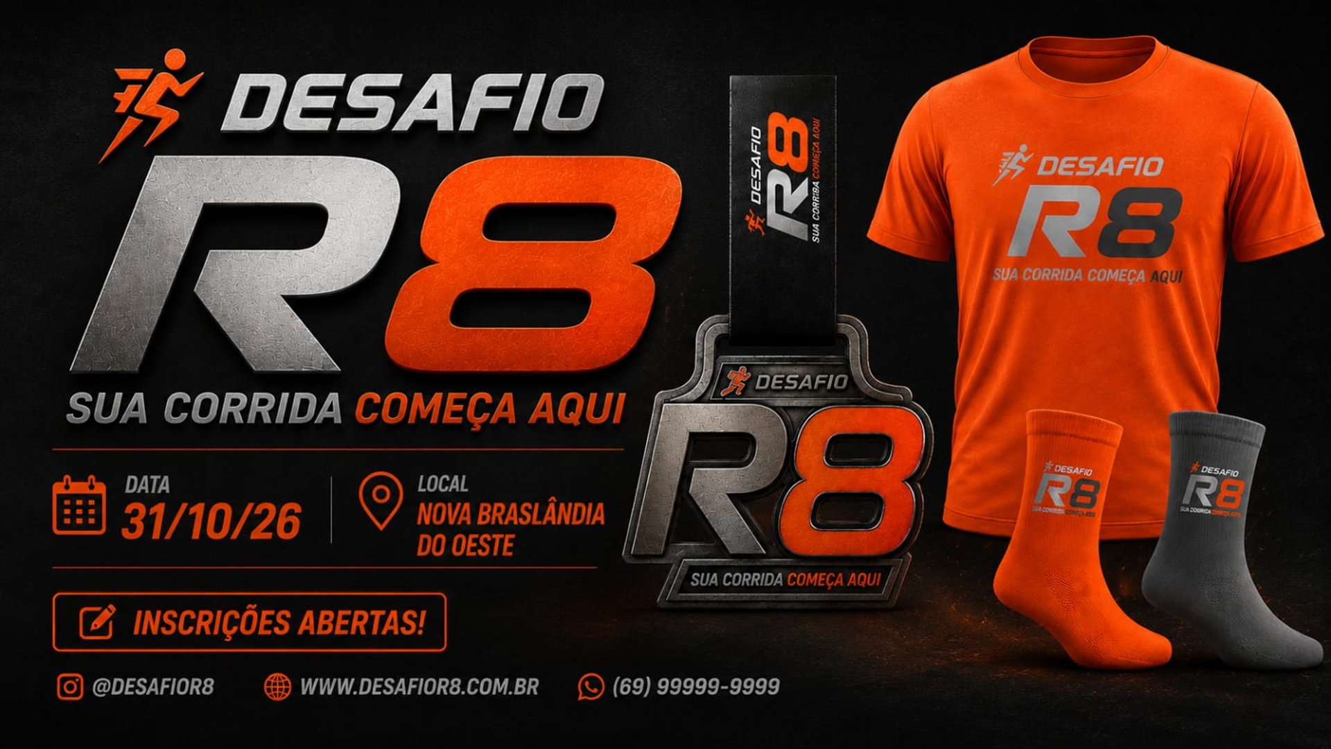 DESAFIO R8 - ETAPA NOVA BRASILÂNDIA D' OESTE
