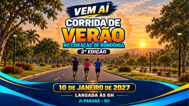 CORRIDA E CAMINHADA DE VERÃO 5KM SOLO E REVEZAMENTO 2027